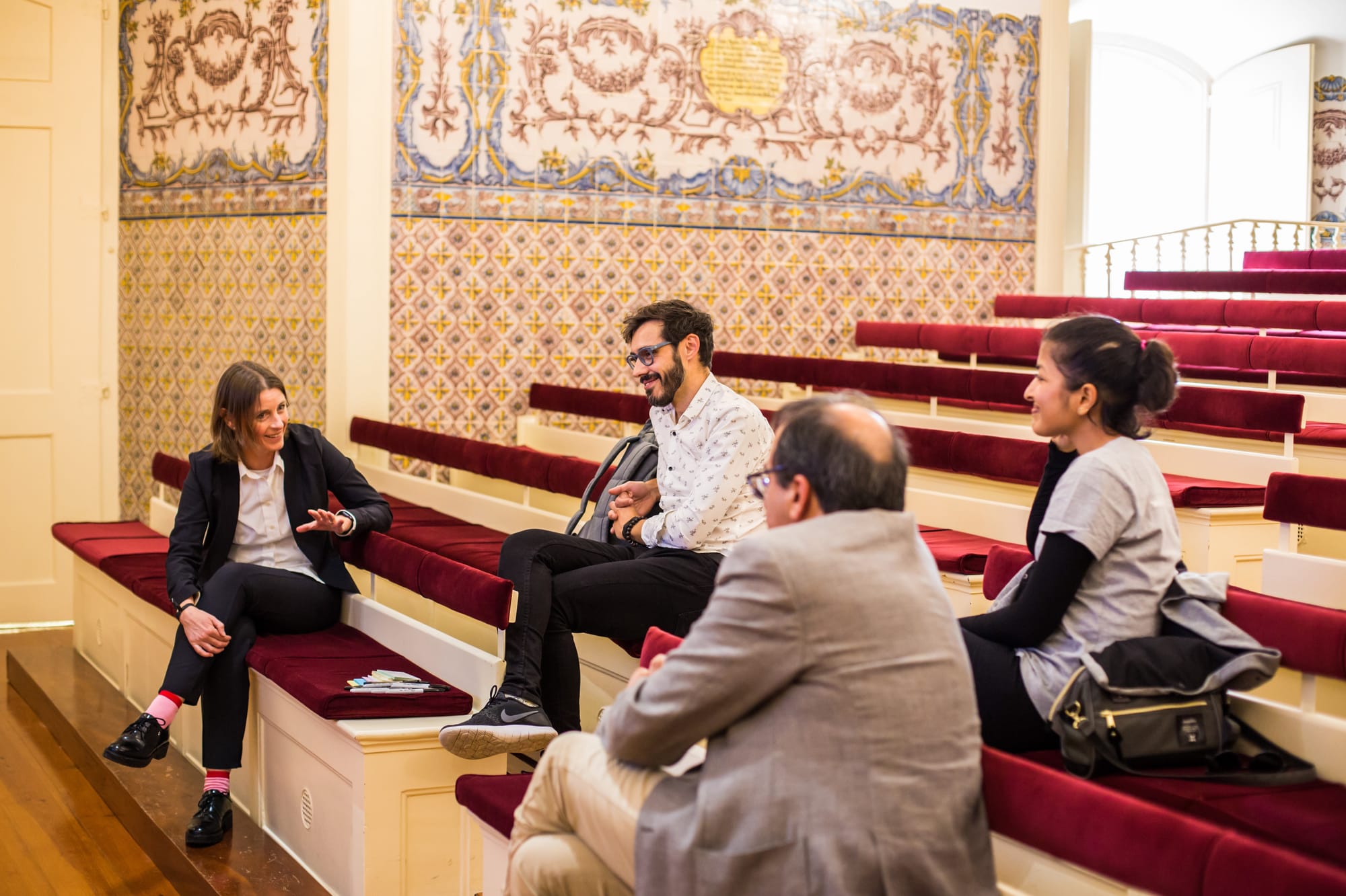 Helen & Dave Edwards speaking at the House of Beautiful Business 2019