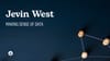 Jevin West: Making Sense of Data