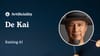 Headshot of De Kai, author of Raising AI